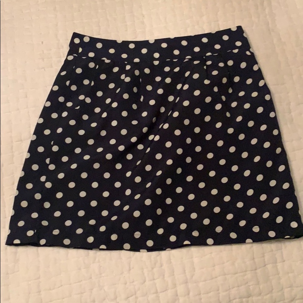 Criss Cross Polka Dot Skirt